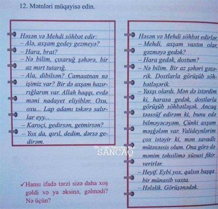 8-ci sinif dərsliyindəki "jarqon biabırçılığı" kimə söykənirmiş...