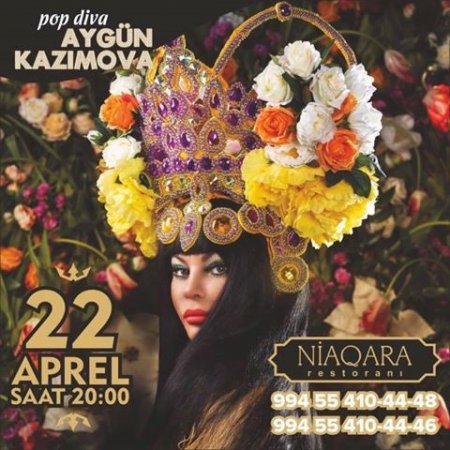 Aygün Kazımova "Niaqara"da tüğyan edəcək