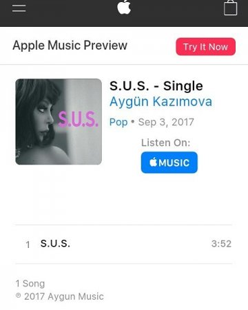 "S.U.S" İtunes-da  