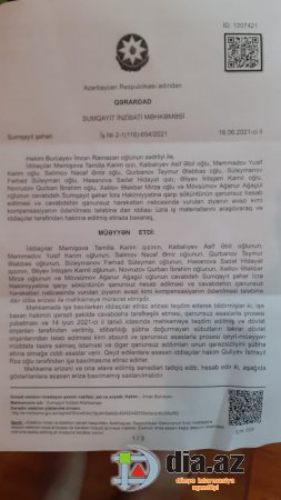 Dükanları sökülən Sahibkarlar Sumqayıt İcra Hakimiyyətini məhkəməyə verdilər