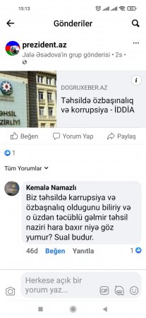 Ağlar günə qalan TƏHSİLİMİZ...