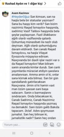 Naxçıvandan Bakıya HƏDƏLƏR...