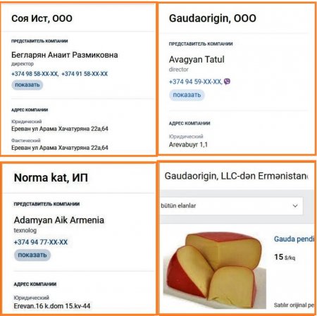 Rusiya Ermənistandan aldığı süd məhsullarına niyə qadağa qoyub?