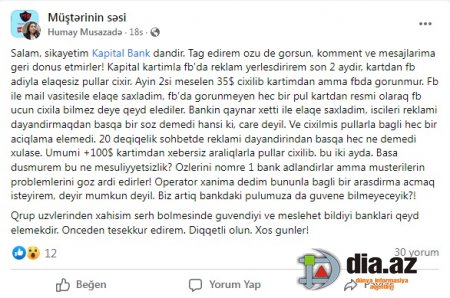 `Kapital Bank`ın vətəndaşları QARƏT İŞİ davam edir...