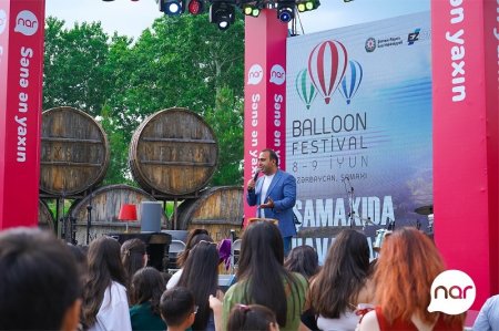 “Nar”ın əsas tərəfdaşlığı ilə “Balloon Festival” keçirildi