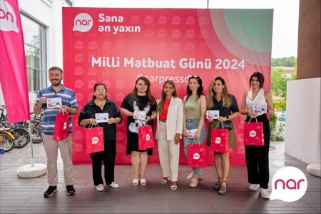 “Nar” Milli Mətbuat Günü münasibətilə media nümayəndələrini bir araya toplayıb