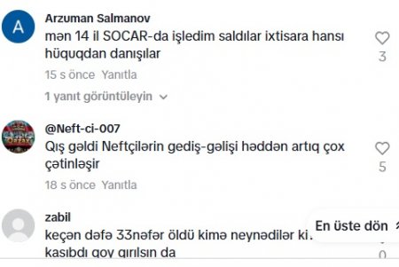 "Keçən dəfə 33 nəfər öldü... Kimə neynədilər ki?"